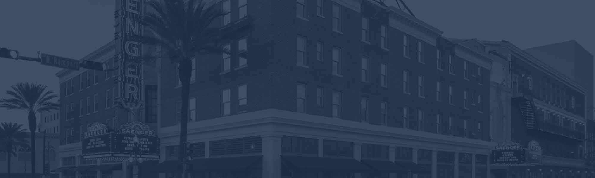 Exterior of music hall